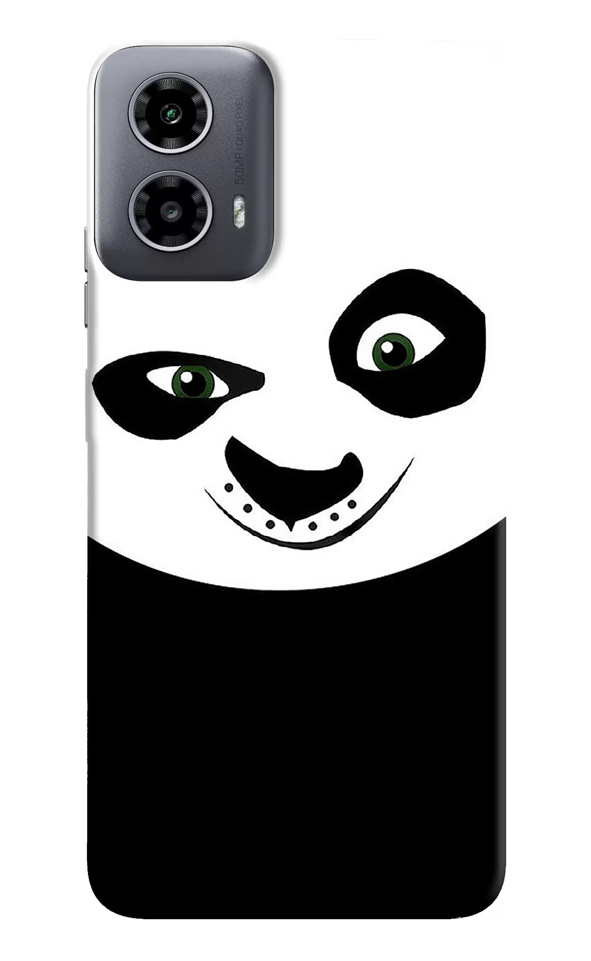 Panda Moto G34 5G Hard Case Back Cover by Casekaro