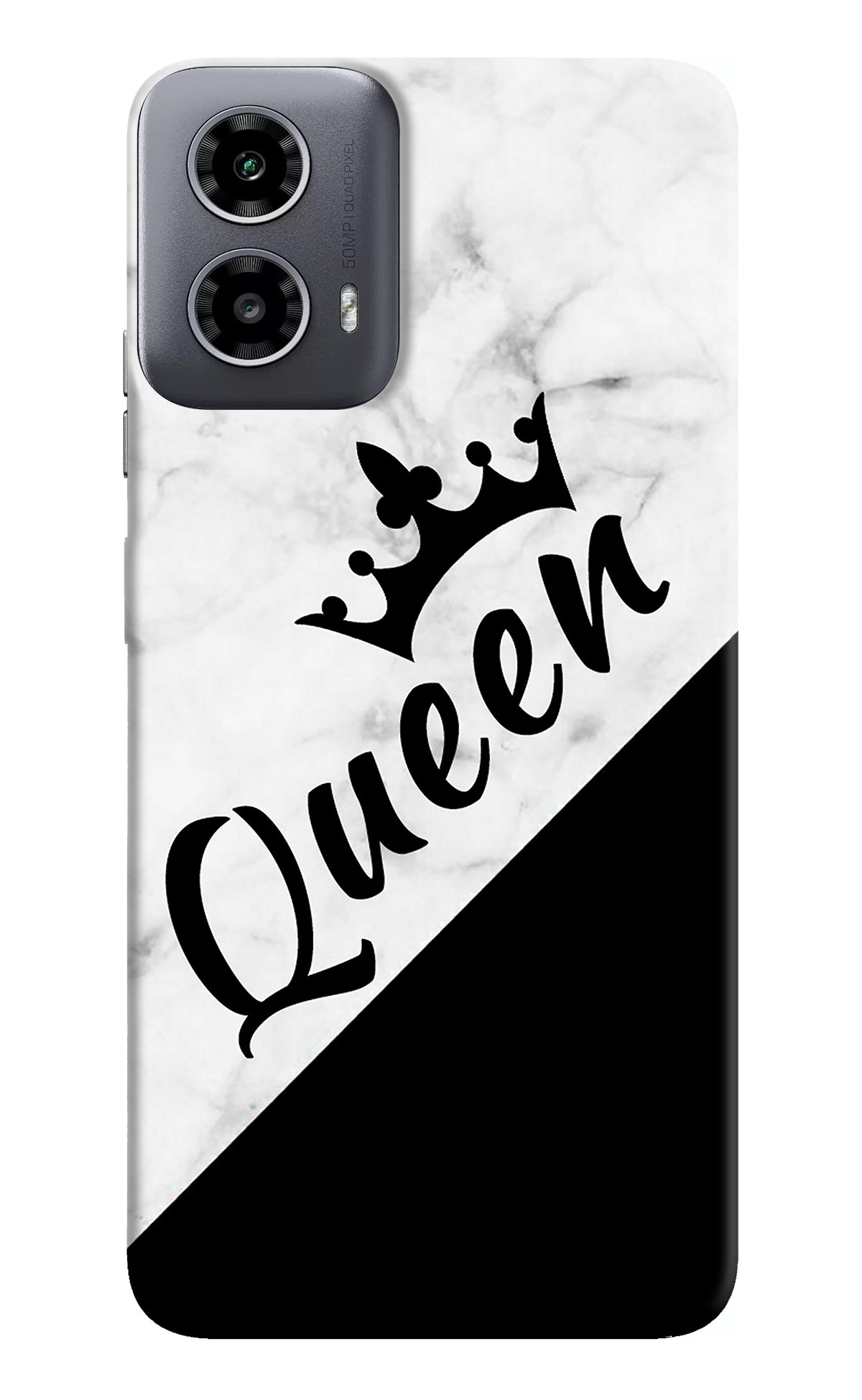 Queen Moto G34 5G Back Cover