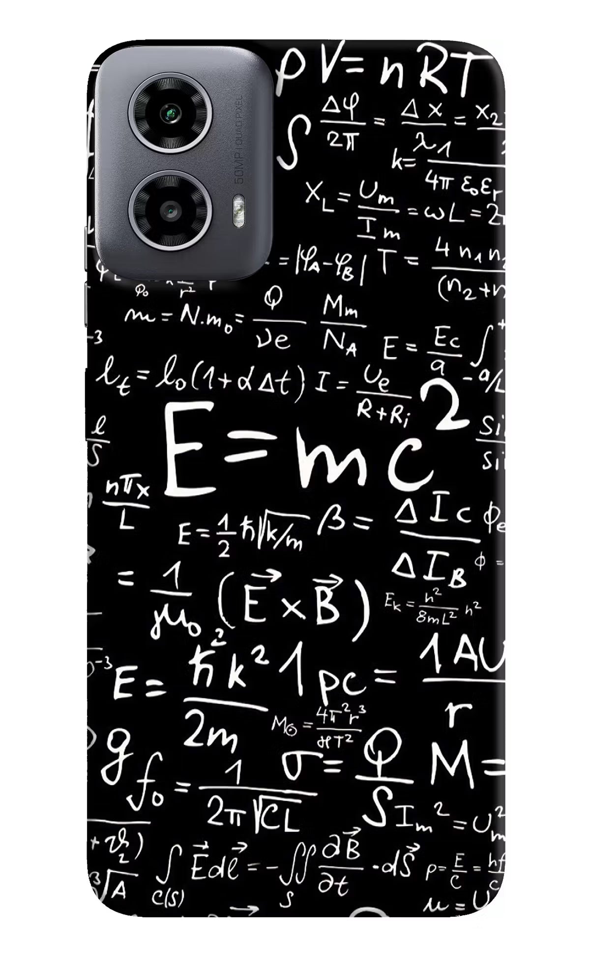 Physics Formula Moto G34 5G Hard Case Back Cover by Casekaro
