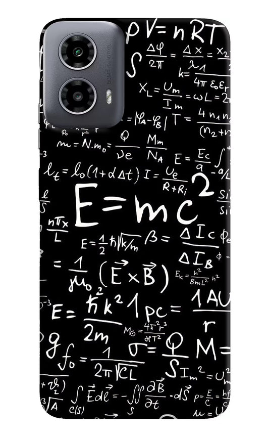 Physics Formula Moto G34 5G Hard Case Back Cover by Casekaro