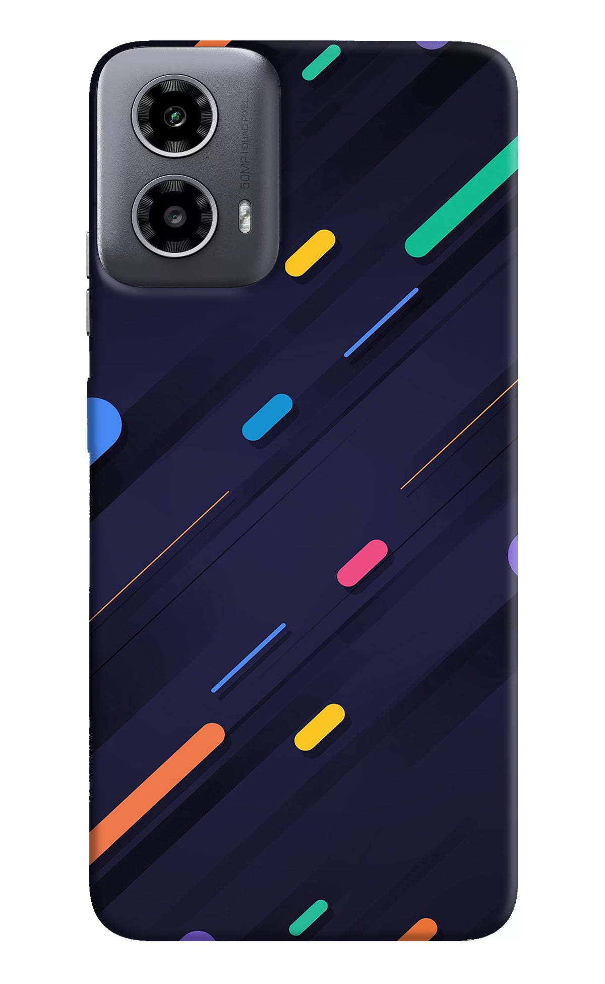 Abstract Design Moto G34 5G Back Cover