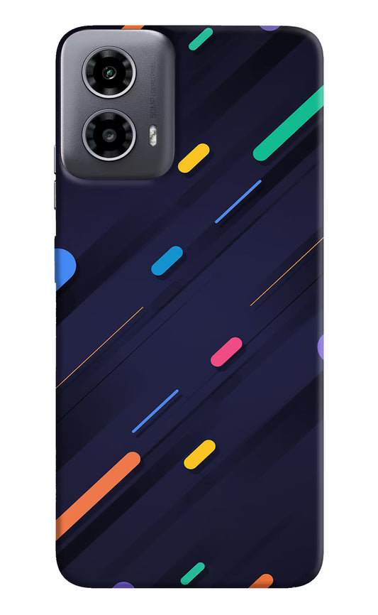 Abstract Design Moto G34 5G Hard Case Back Cover by Casekaro