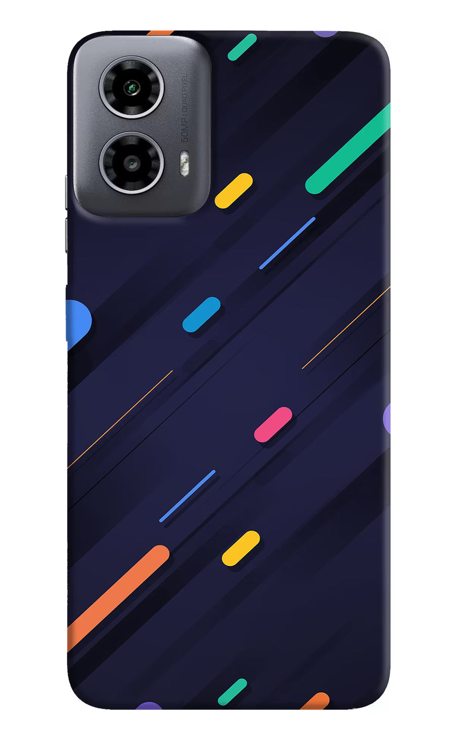 Abstract Design Moto G34 5G Back Cover, Hard case