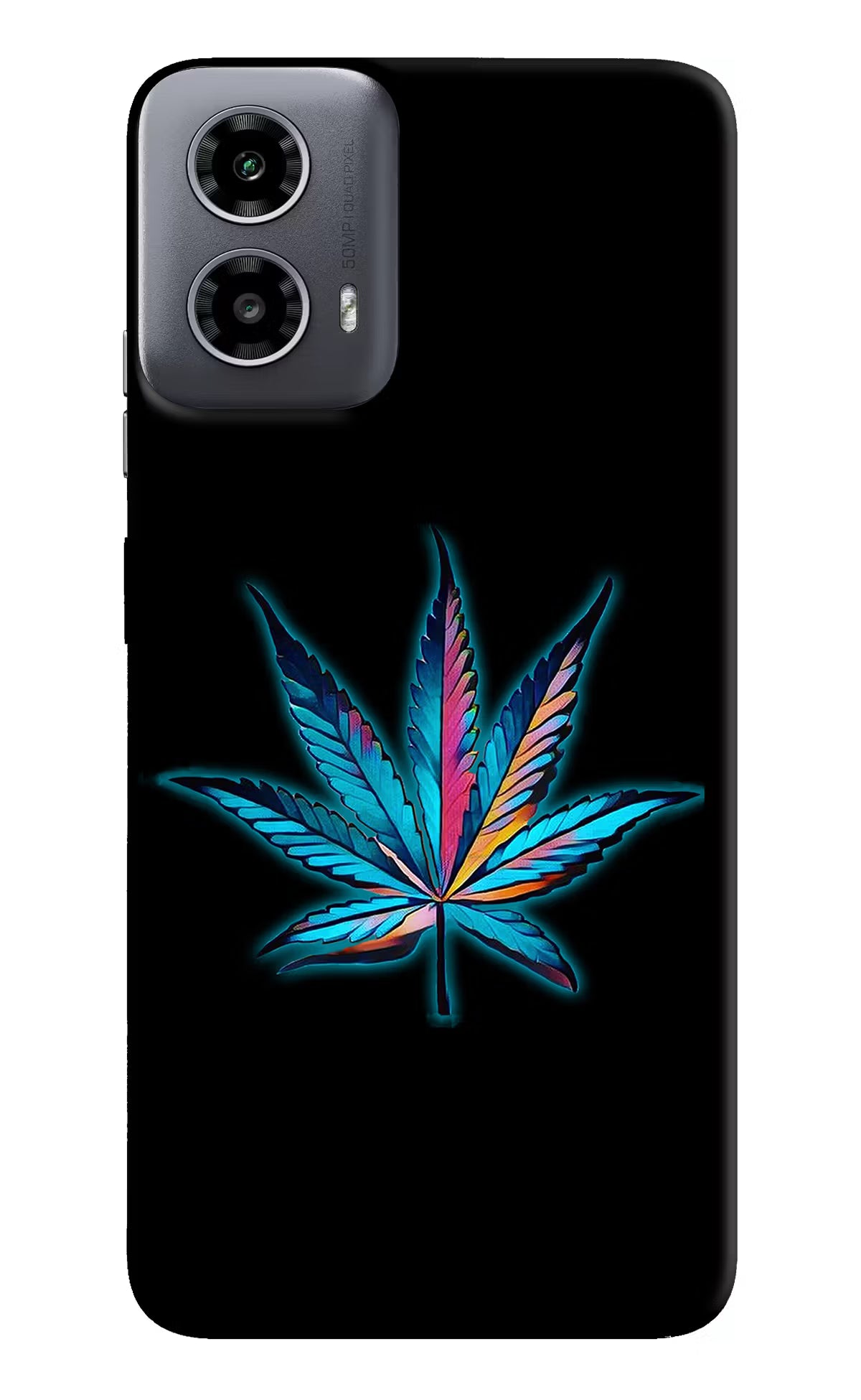 Weed Moto G34 5G Hard Case Back Cover by Casekaro