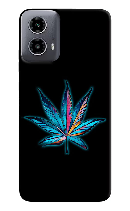 Weed Moto G34 5G Hard Case Back Cover by Casekaro