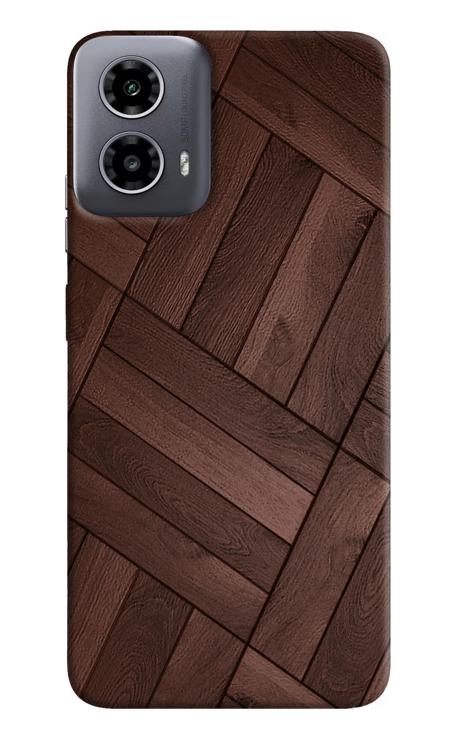 Wooden Texture Design Moto G34 5G Back Cover, Hard case