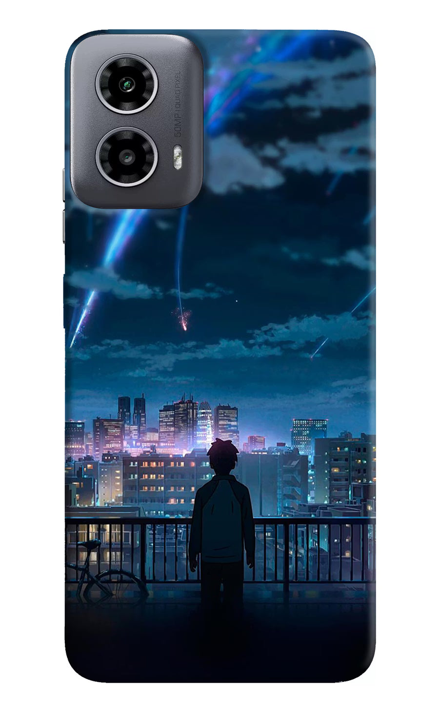 Anime Moto G34 5G Back Cover, Hard case