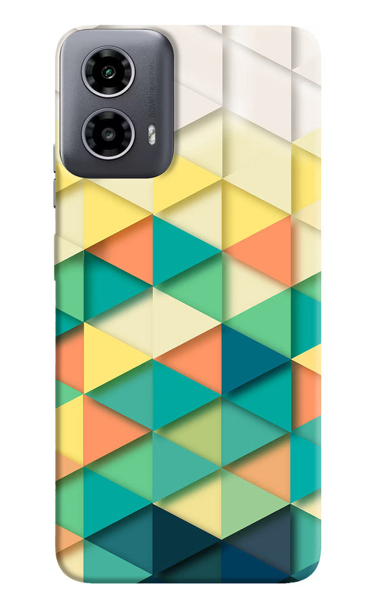 Abstract Moto G34 5G Hard Case Back Cover by Casekaro