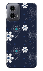 Flowers Moto G34 5G Hard Case Back Cover by Casekaro