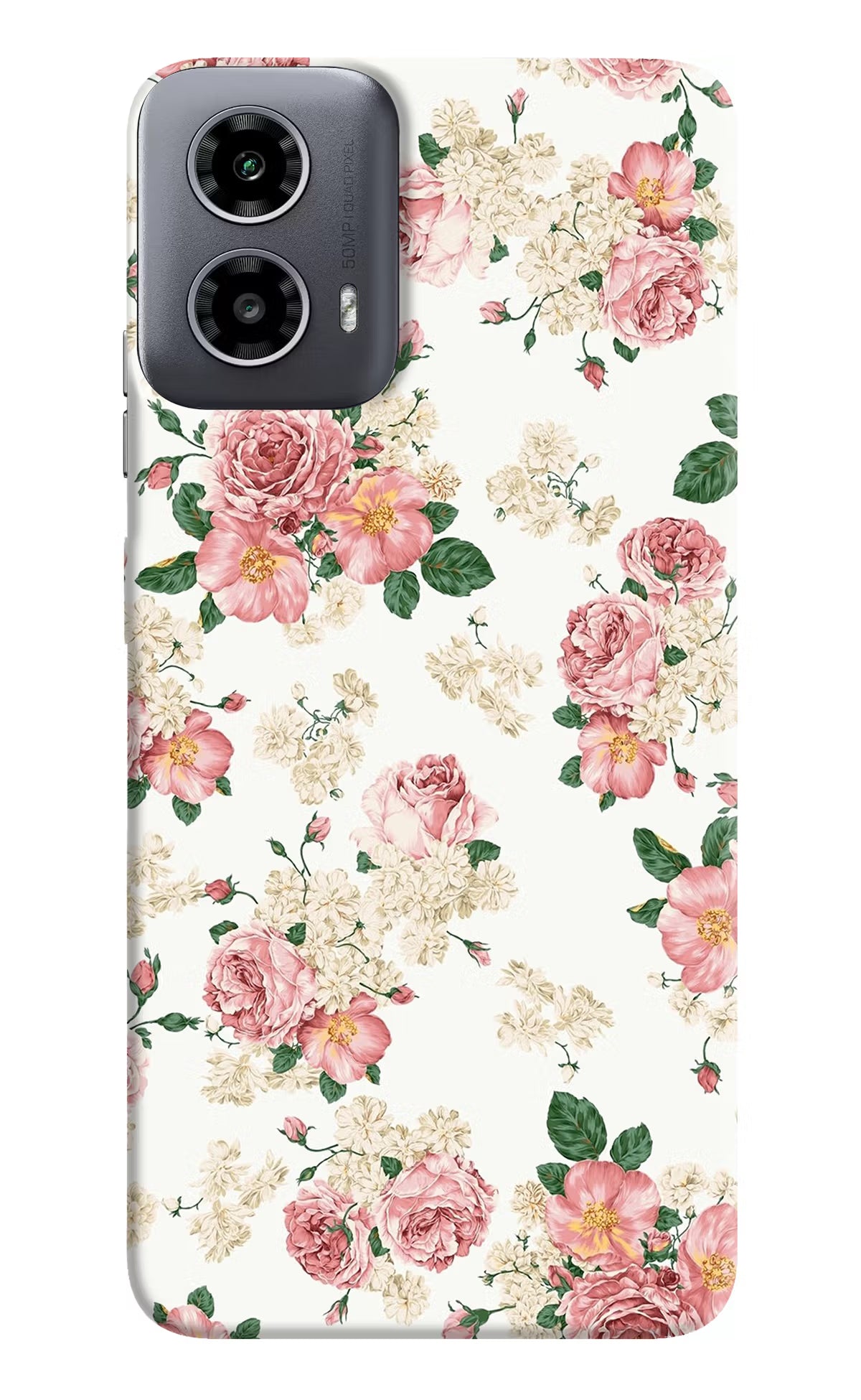 Flowers Moto G34 5G Hard Case Back Cover by Casekaro