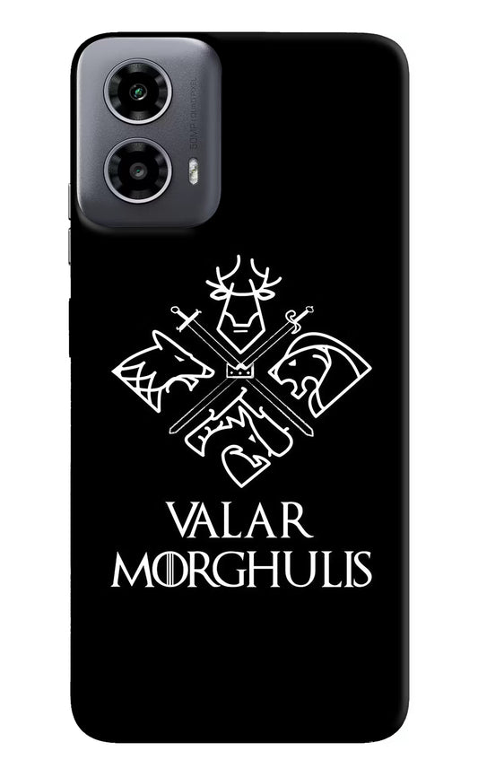 Valar Morghulis | Game Of Thrones Moto G34 5G Hard Case Back Cover by Casekaro