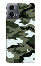 Camouflage Moto G34 5G Hard Case Back Cover by Casekaro