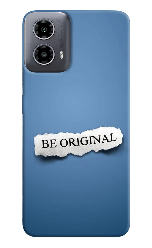 Be Original Moto G34 5G Hard Case Back Cover by Casekaro