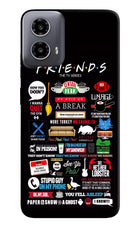 FRIENDS Moto G34 5G Hard Case Back Cover by Casekaro