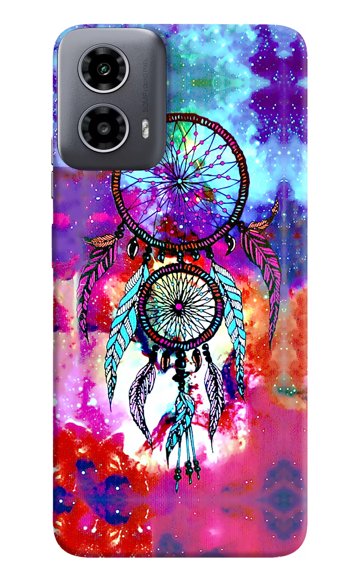 Dream Catcher Abstract Moto G34 5G Hard Case Back Cover by Casekaro