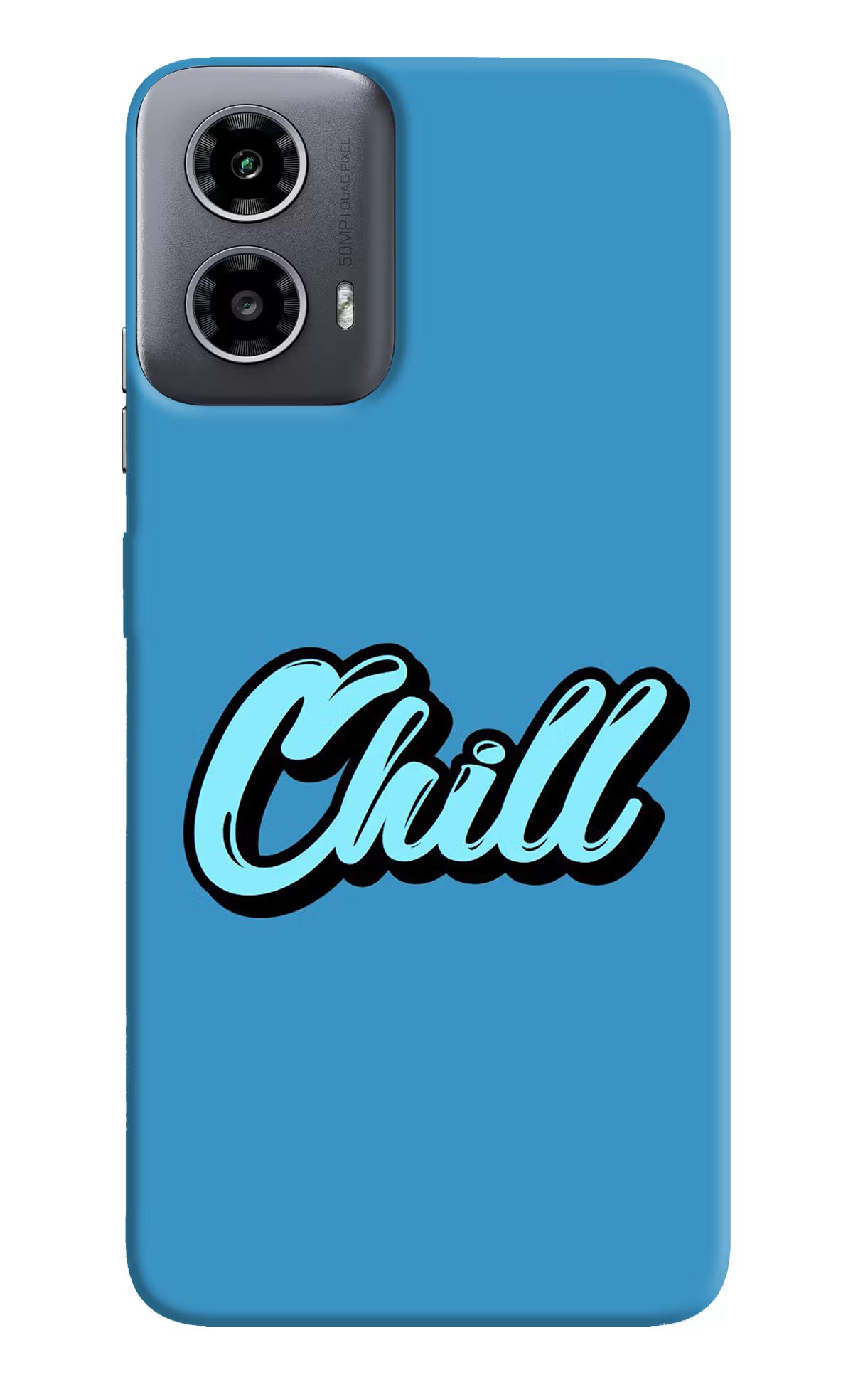 Chill Moto G34 5G Hard Case Back Cover by Casekaro