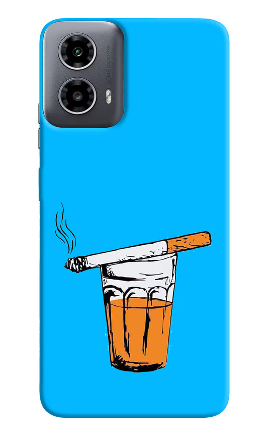 Chai Sutta Moto G34 5G Hard Case Back Cover by Casekaro