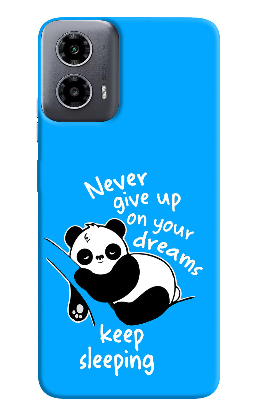 Keep Sleeping Moto G34 5G Back Cover, Hard case