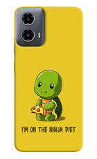 I'm on Ninja Diet Moto G34 5G Hard Case Back Cover by Casekaro