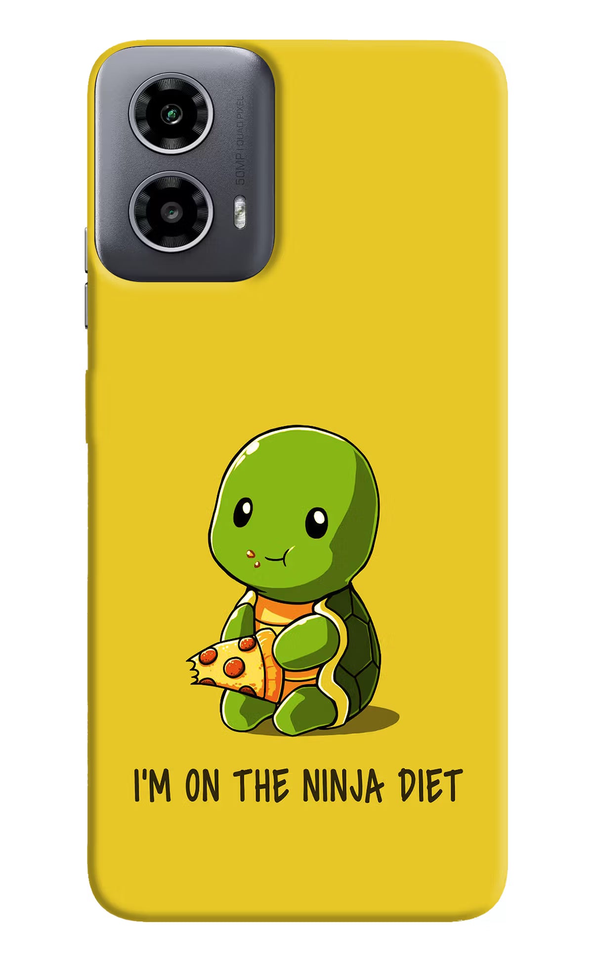 I'm on Ninja Diet Moto G34 5G Hard Case Back Cover by Casekaro