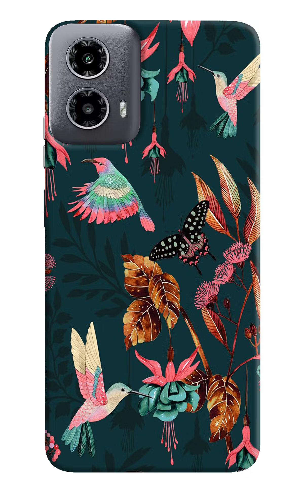 Birds Moto G34 5G Hard Case Back Cover by Casekaro