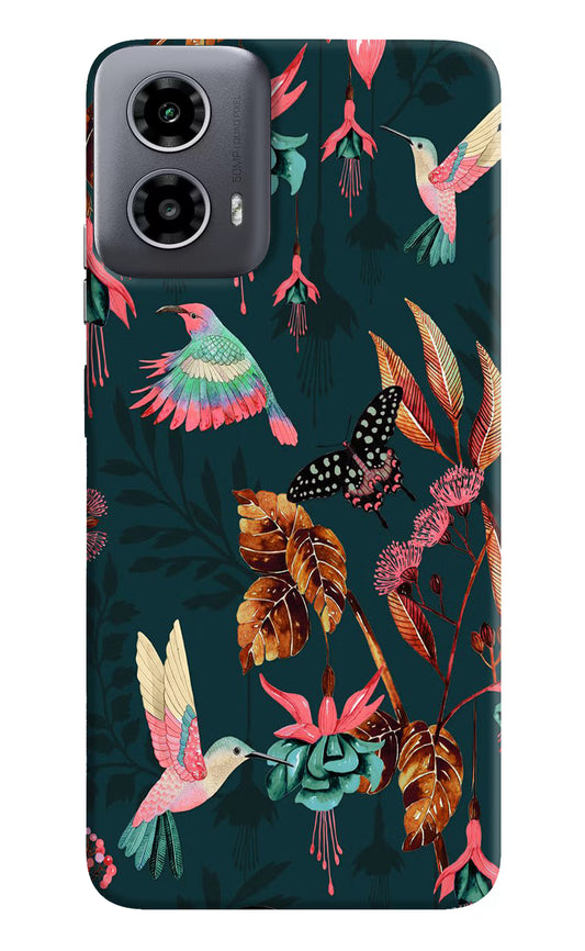 Birds Moto G34 5G Hard Case Back Cover by Casekaro