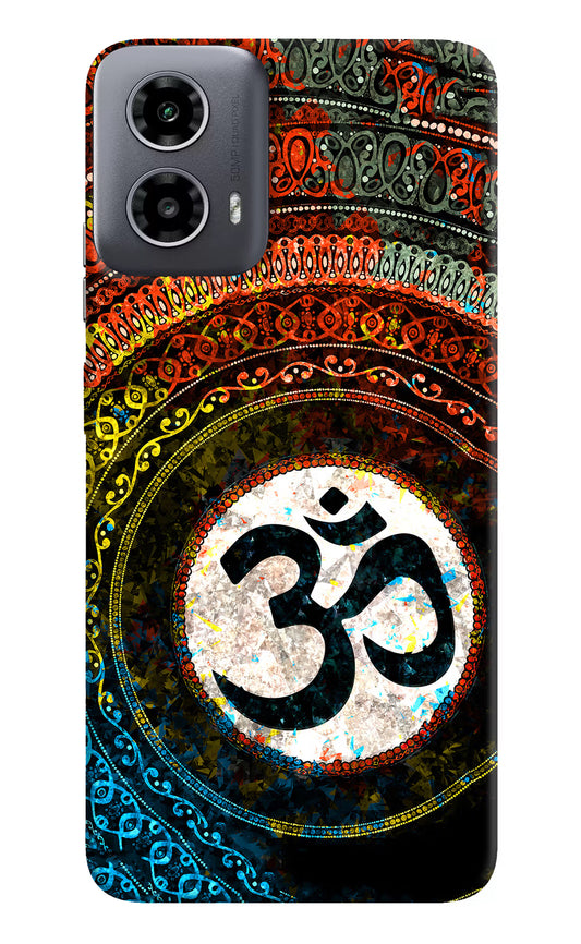 Om Cultural Moto G34 5G Hard Case Back Cover by Casekaro