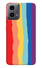 Rainbow Moto G34 5G Hard Case Back Cover by Casekaro