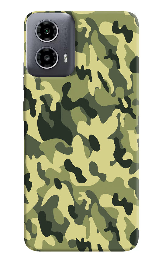 Camouflage Moto G34 5G Hard Case Back Cover by Casekaro