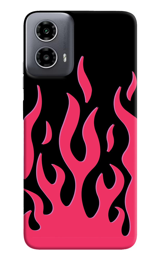Fire Flames Moto G34 5G Back Cover