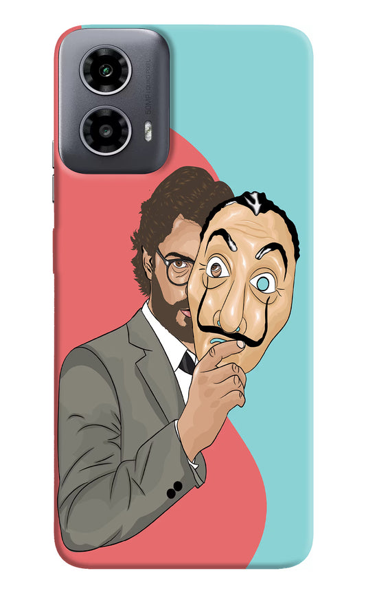 Professor Moto G34 5G Hard Case Back Cover by Casekaro