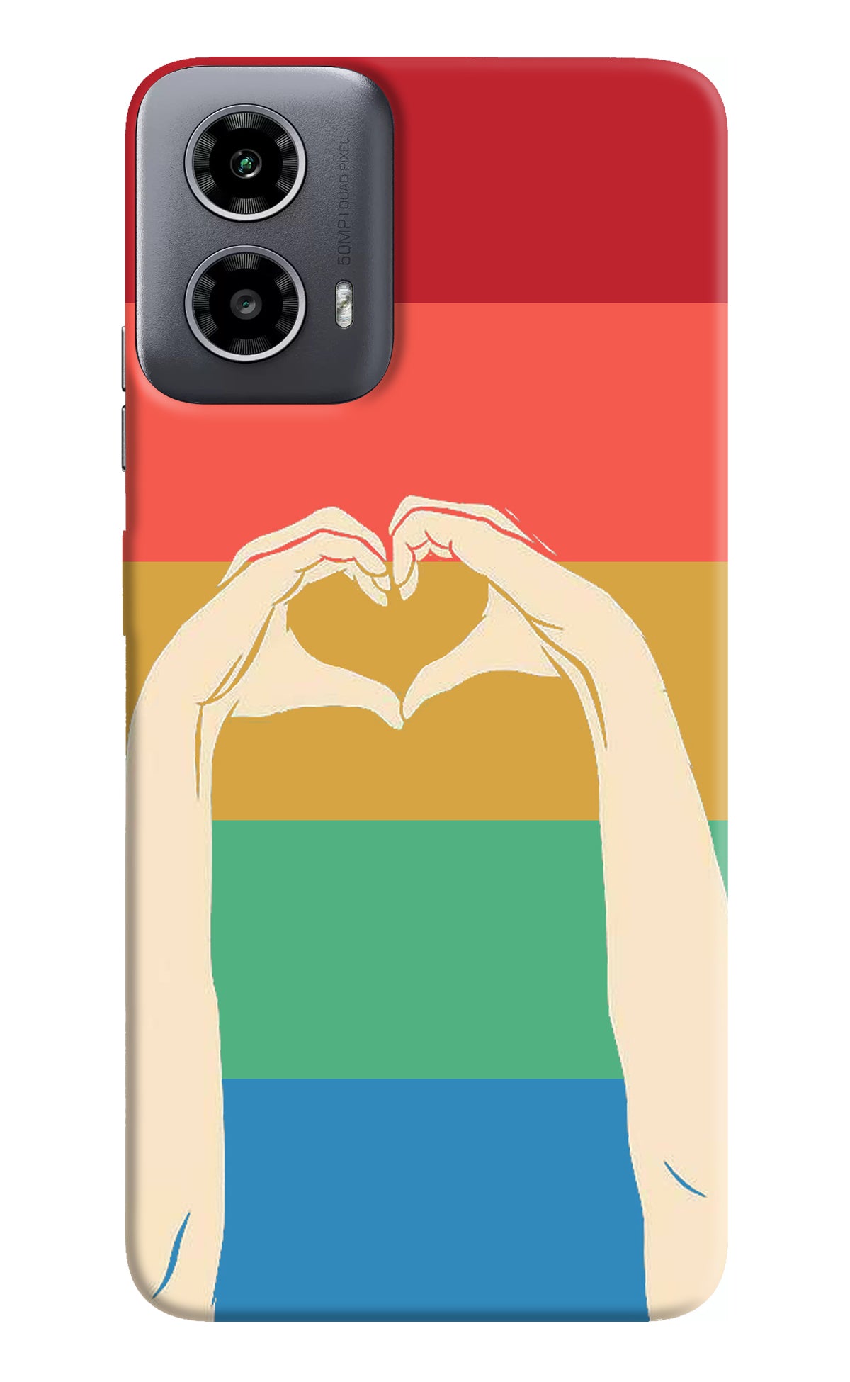 Vintage Love Moto G34 5G Back Cover