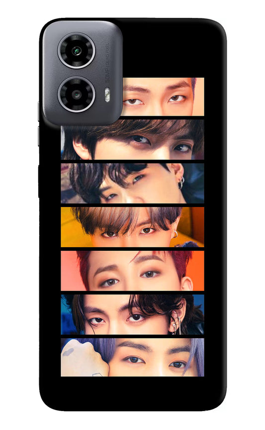BTS Eyes Moto G34 5G Hard Case Back Cover by Casekaro