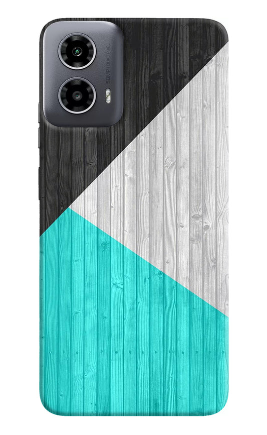 Wooden Abstract Moto G34 5G Back Cover