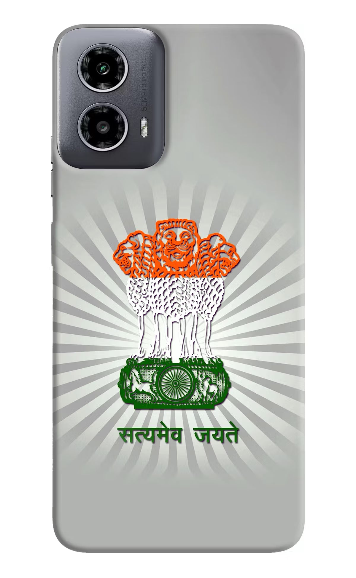 Satyamev Jayate Art Moto G34 5G Hard Case Back Cover by Casekaro