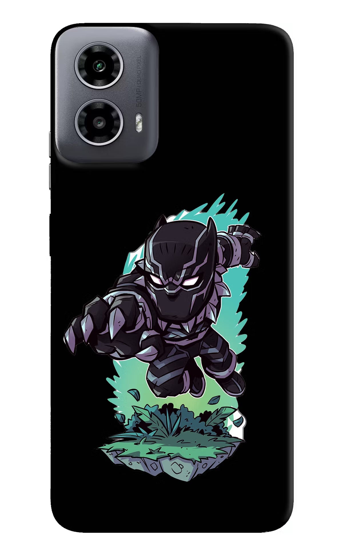 Black Panther Moto G34 5G Hard Case Back Cover by Casekaro