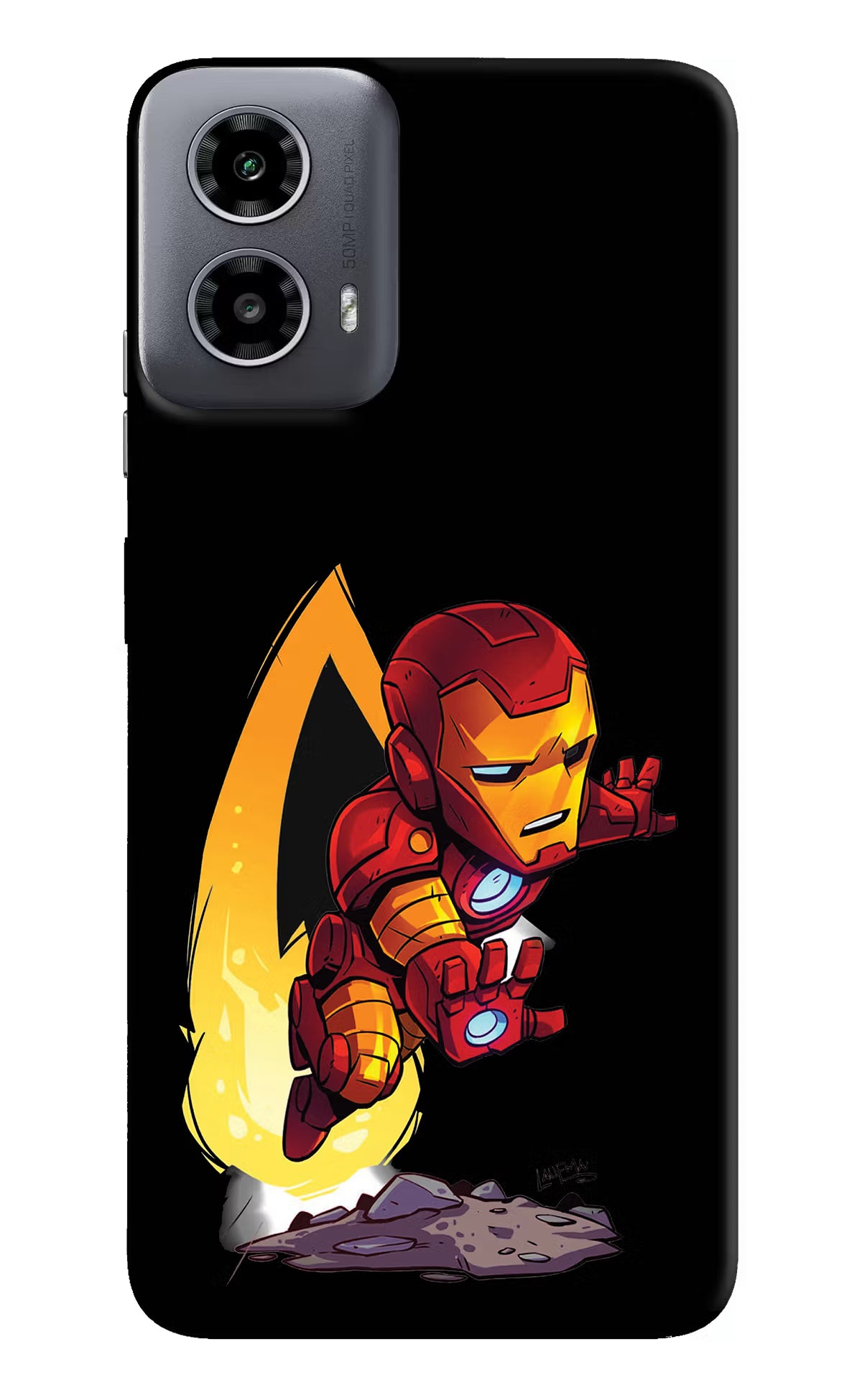 IronMan Moto G34 5G Hard Case Back Cover by Casekaro