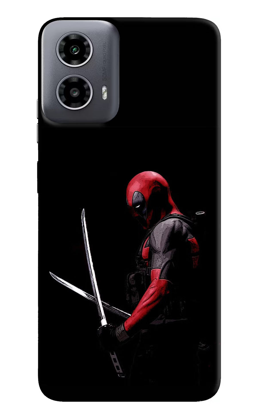 Deadpool Moto G34 5G Back Cover, Hard case