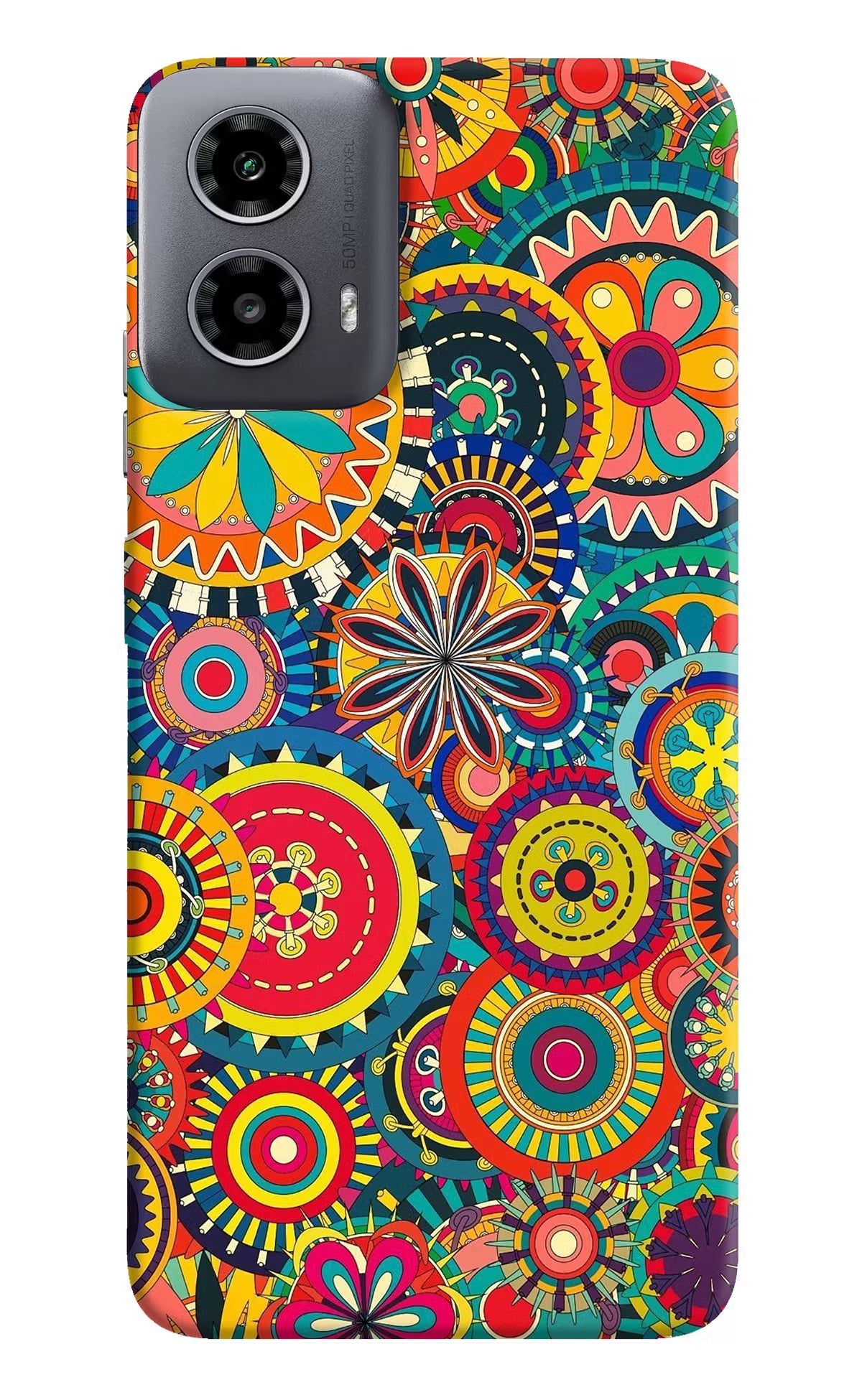Gol Gol Art Moto G34 5G Hard Case Back Cover by Casekaro