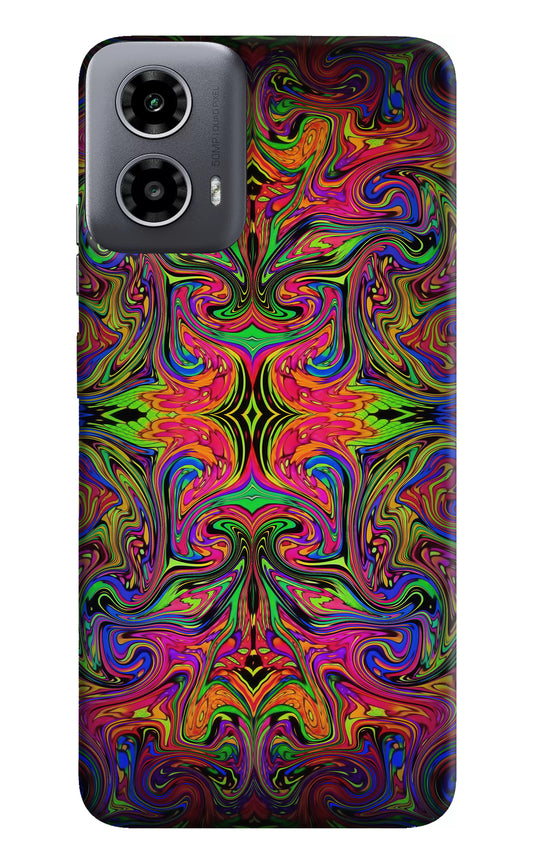 Psychedelic Art Moto G34 5G Back Cover