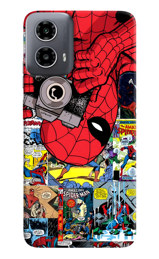 Spider Man Moto G34 5G Back Cover