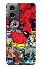 Spider Man Moto G34 5G Hard Case Back Cover by Casekaro