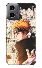 Pain Anime Moto G34 5G Hard Case Back Cover by Casekaro
