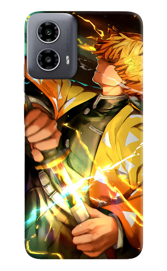 Demon Slayer Moto G34 5G Hard Case Back Cover by Casekaro