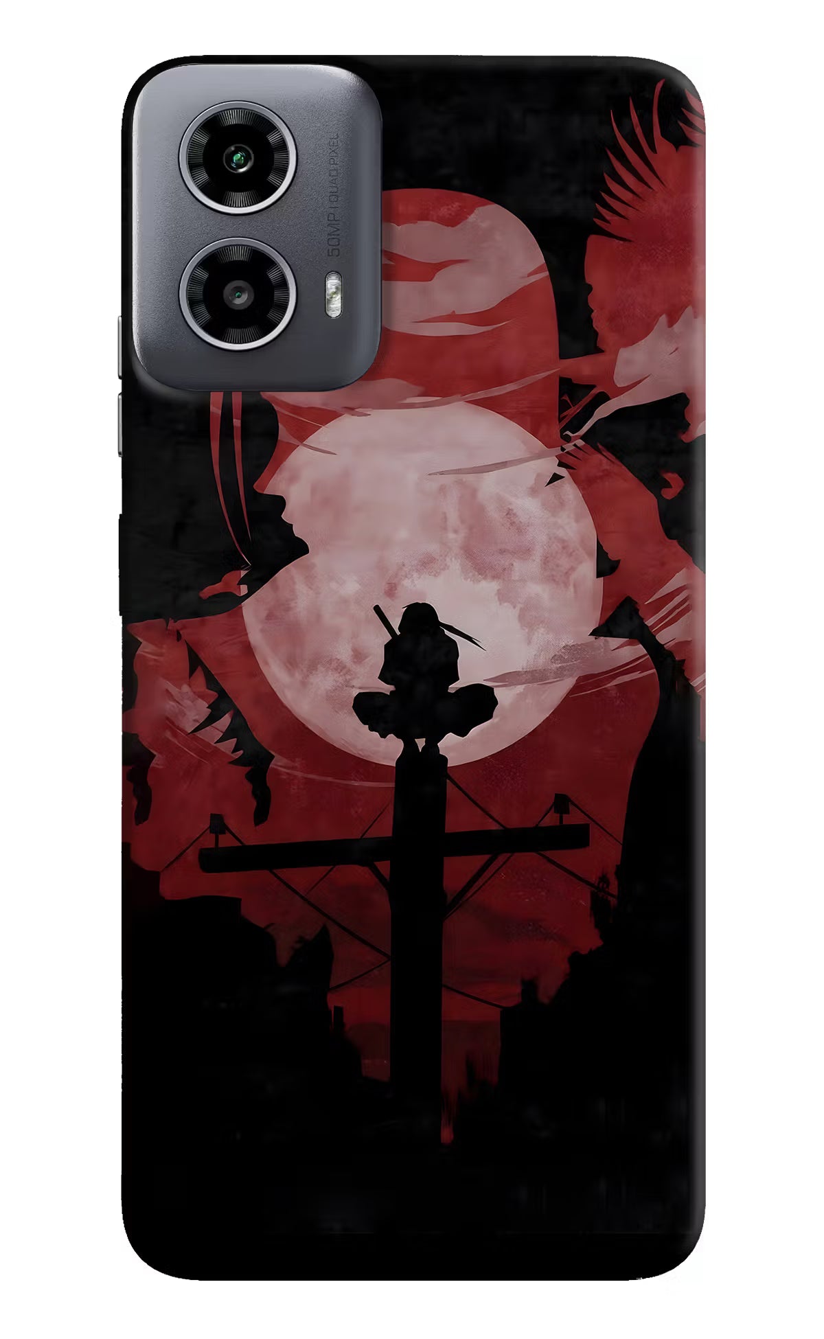 Naruto Anime Moto G34 5G Hard Case Back Cover by Casekaro