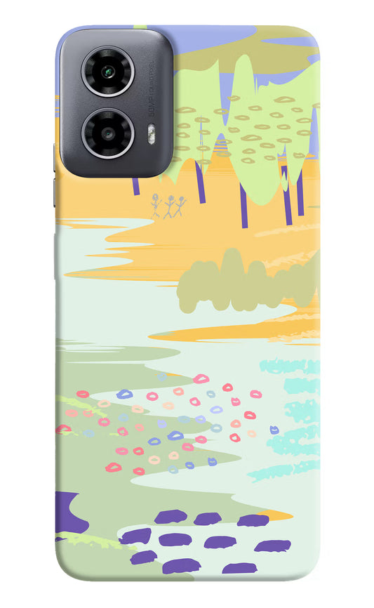 Scenery Moto G34 5G Hard Case Back Cover by Casekaro
