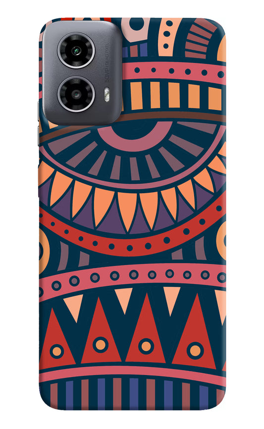 African Culture Design Moto G34 5G Hard Case Back Cover by Casekaro