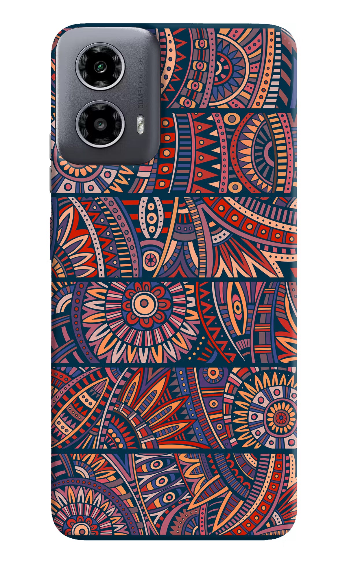 African Culture Design Moto G34 5G Hard Case Back Cover by Casekaro