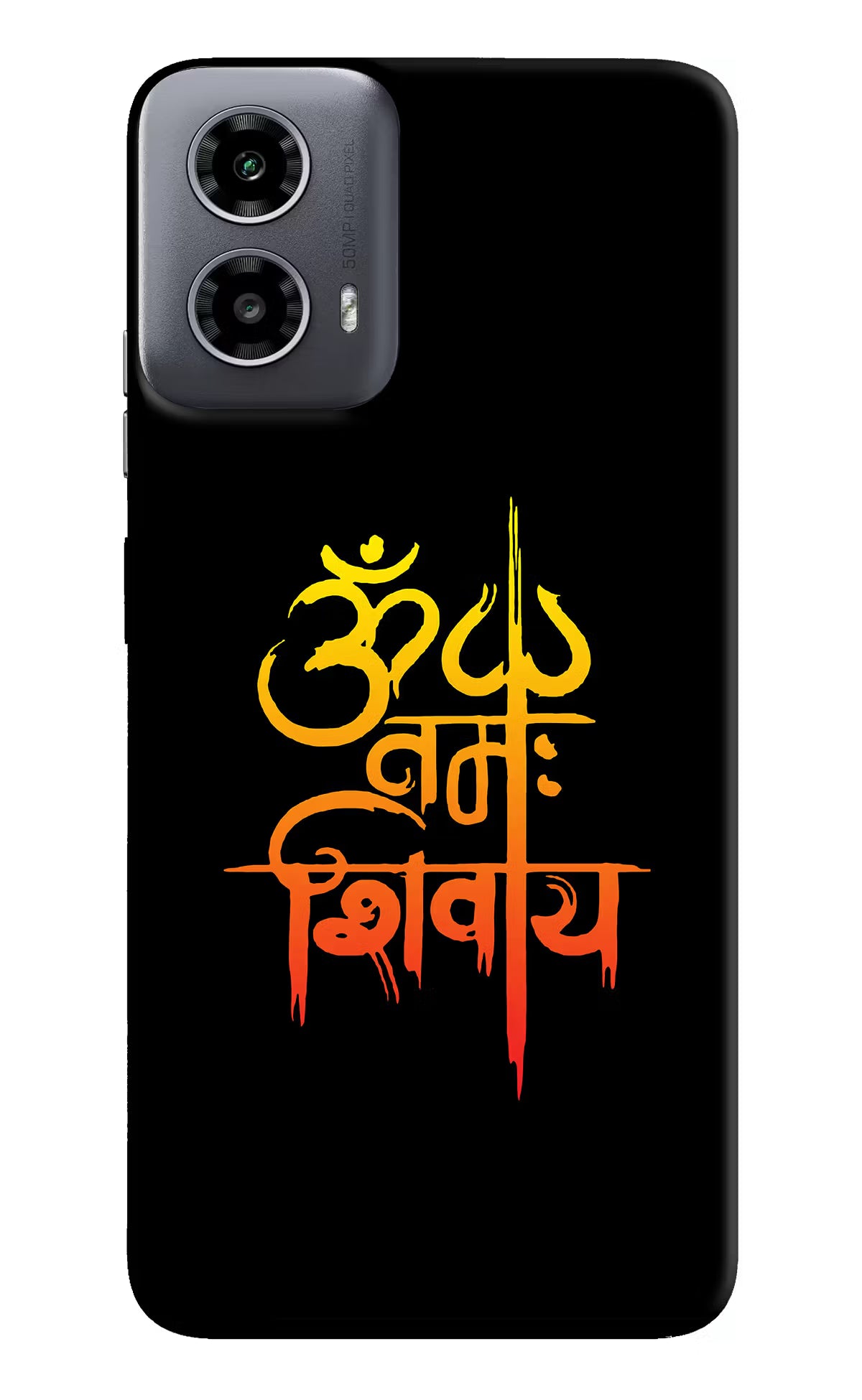 Om Namah Shivay Moto G34 5G Hard Case Back Cover by Casekaro