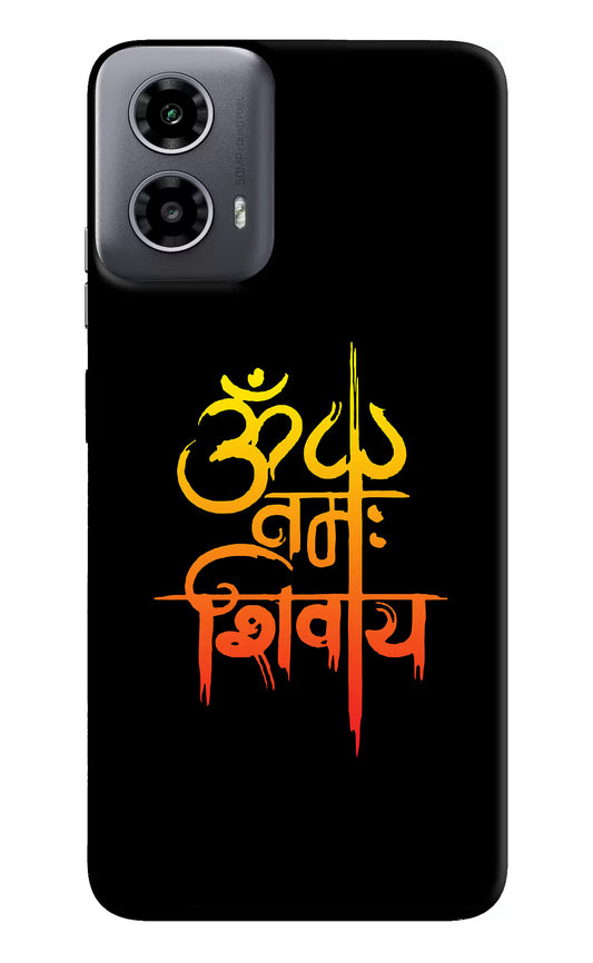 Om Namah Shivay Moto G34 5G Hard Case Back Cover by Casekaro